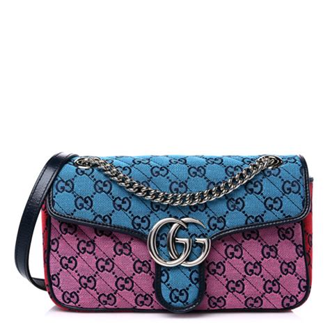 hazardous gucci bag|Gucci bag red and blue.